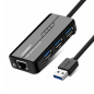 Adaptateur USB 4 en 1 - UGREEN 20265 - 3 ports USB 3.0 / RJ45 Lan Gigabit Ethernet 1000 Mbps — Ugreen · Smarty Paris 18e